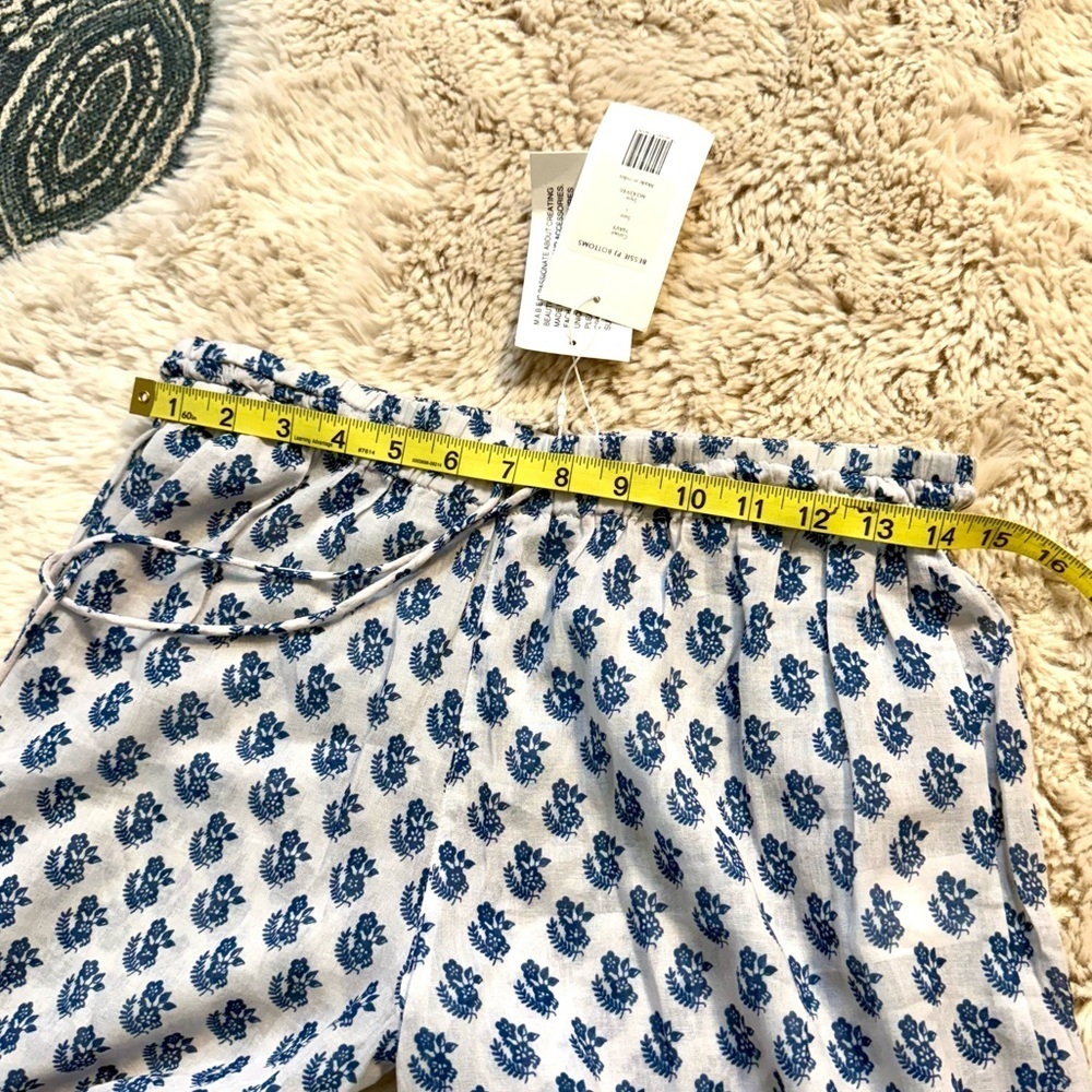 M.A.B.E Derby Bessie Print Pj Bottoms navy blue large - Picture 12 of 14